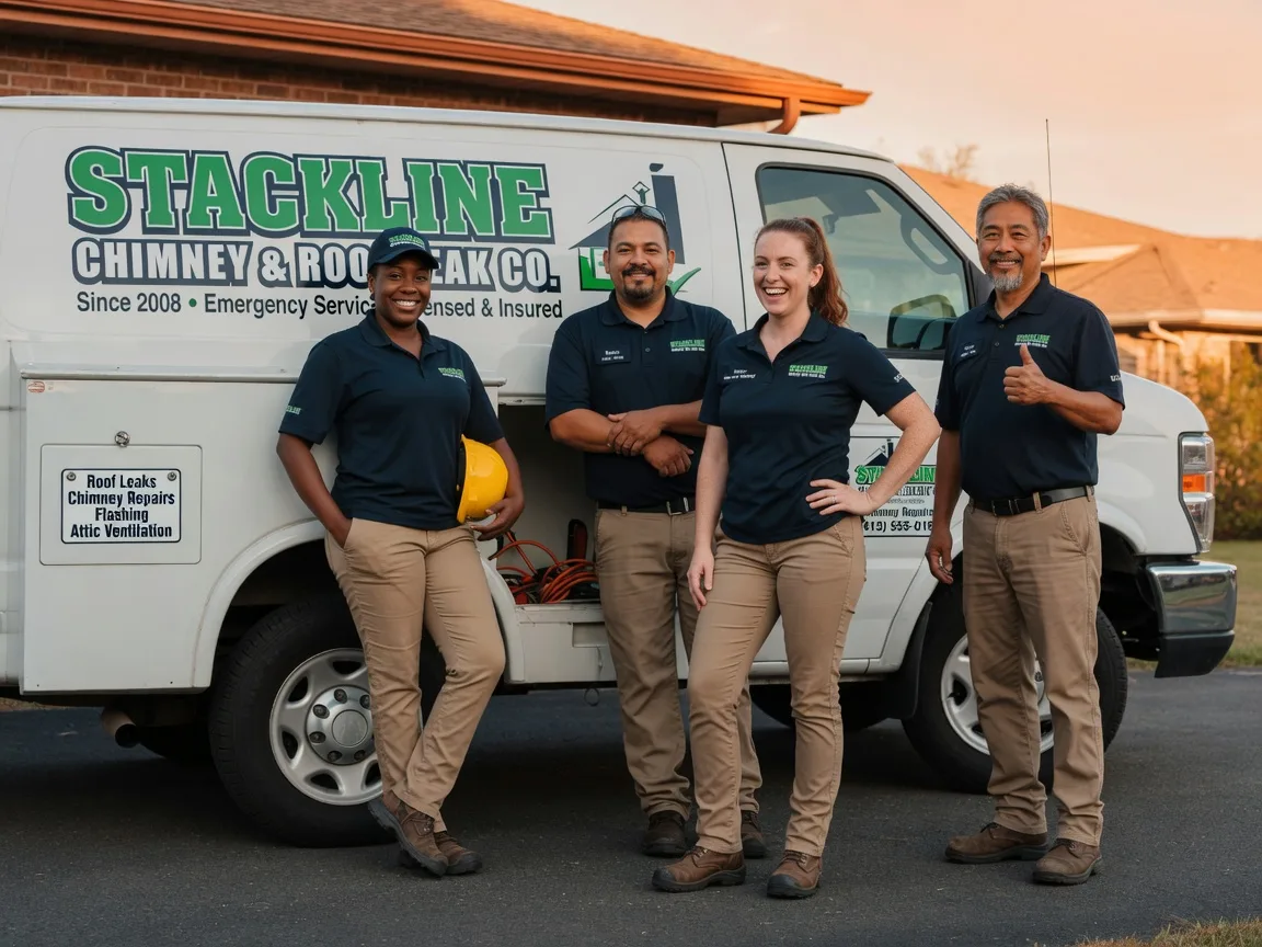 Chimney flashing repair company in Solon, ME